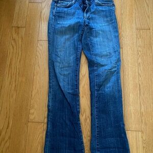 Citizens Of Humanity Blue Flared Jeans